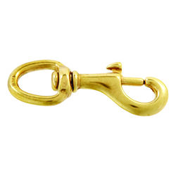 Campbell Chain 5/8 in. D X 3-1/8 in. L Polished Bronze Bolt Snap 70 lb