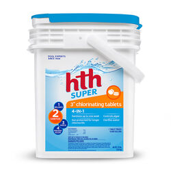 hth Super Tablet Chlorinating Chemicals - 2 Sanitize 35 lb