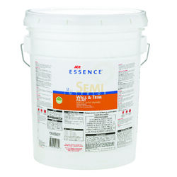 Ace Essence Semi-Gloss High Hiding White Interior Wall+Trim Paint Interior 5 gal