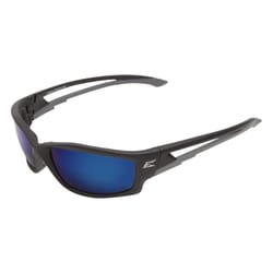 Edge Eyewear Kazbek Polarized Safety Glasses Blue Mirror Black 1 pc
