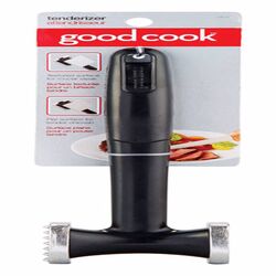 Good Cook Silver/Black Aluminum Meat Tenderizer