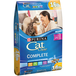 Purina Cat Chow Complete Chicken Dry Cat Food 16 lb