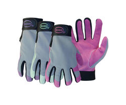 Boss Guard Women's Indoor/Outdoor Mechanics Glove Assorted L 1 pk