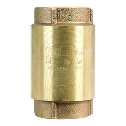 Campbell 1-1/2 in. D X 1-1/2 in. D Red Brass Spring Loaded Check Valve