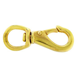 Campbell Chain 5/8 in. D X 3-1/8 in. L Polished Bronze Quick Snap 60 lb