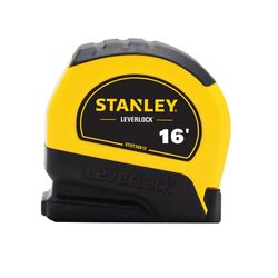 Stanley LeverLock 16 ft. L X 0.75 in. W Tape Measure 1 pk