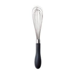 OXO Good Grips 1 in. W X 9 in. L Silver/Black Stainless Steel Whisk