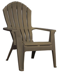 Adams RealComfort Earth Brown Polypropylene Adirondack Chair