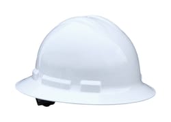 Radians Quartz Full Brim Hard Hat White
