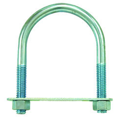Hampton 3/8 in. S X 2-1/2 in. W X 3-5/8 in. L Coarse Zinc-Plated Steel U-Bolt