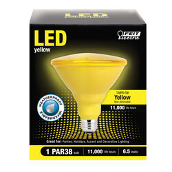 Feit Electric acre PAR38 E26 (Medium) LED Bulb Yellow 90 Watt Equivalence 1 pk