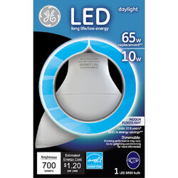 GE acre BR30 E26 (Medium) LED Bulb Daylight 65 Watt Equivalence 1 pk