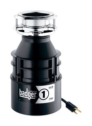 InSinkErator Badger 1/3 HP Continuous Feed Garbage Disposal with Power Cord