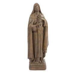ATHENS STONECASTING Concrete Red 26 in. Statue