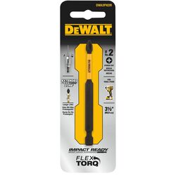 DeWalt FlexTorq Phillips #2 S X 3-1/2 in. L Power Bit Steel 1 pc