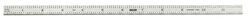 General Tools 12 in. L X 1/2 in. W Stainless Steel Precision Rule SAE