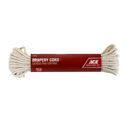 Ace 7/64 in. D X 48 ft. L White Braided Cotton Cord
