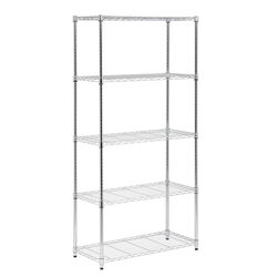 Honey Can Do 72 in. H X 36 in. W X 16 in. D Steel Shelving Unit