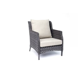 Living Accents Brookhaven Gray Steel Deep Seating Chair Gray