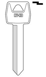 Hy-Ko Automotive Key Blank Double For Ford