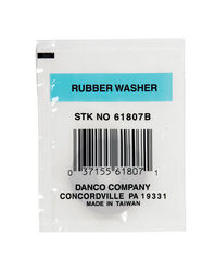 Danco 3/8 in. D Rubber Washer 1 pk
