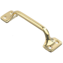 Ace 4.5 in. L Bright Brass Universal Sash Lift Handle 1 pk