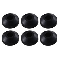 LDR 1/4R in. D Rubber Beveled Faucet Washer 6 pk