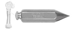 General Tools 12 oz Steel Plumb Bob 4.5 in. L 1 pc