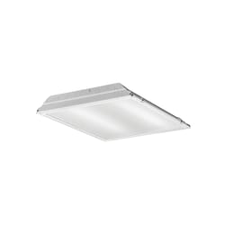 Lithonia Lighting 35 W LED Troffer Fixture 3-1/4 in. H X 24 in. W X 24 in. L