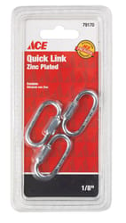 Ace Zinc-Plated Steel Quick Link 220 lb 1-3/8 in. L