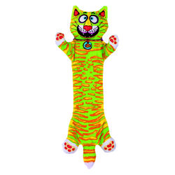 Fat Cat Multicolored Assorted Styles Canvas Dog Tug Toy Medium 1