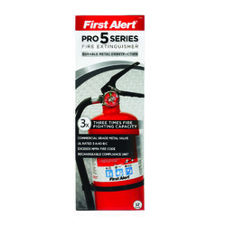 First Alert Pro Series 5 lb Fire Extinguisher For Household OSHA/US Coast Guard Agency Approval