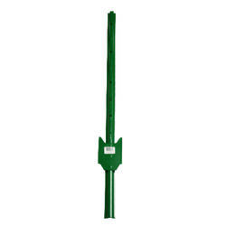 American Posts 36 in. H X 3 ft. L 14 Gauge Powder Coated Green steel U-Post