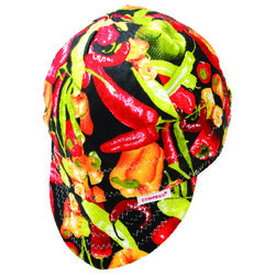 Forney 7.75 in. H X 7.75 in. W Cotton Welding Cap Multicolored 1 pc