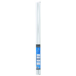 Knape & Vogt Pro White Steel Closet Rod