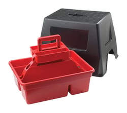 Little Giant Duratote 14 in. H X 16.13 in. W X 20 in. D 300 lb. cap. 1 step Plastic Stool and