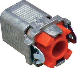 Sigma Electric ProConnex 3/8 in. D Die-Cast Zinc Double Snap Lock Connector For AC, MC and FMC/RWF