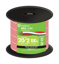 Southwire 100 ft. 20/2 Solid Copper Bell Wire