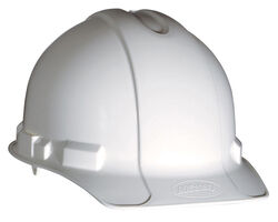 3M 4-Point Ratchet Safety Hard Hat White