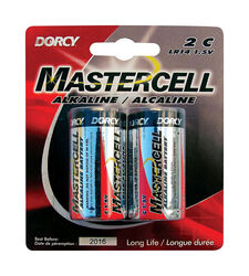Dorcy Mastercell C Alkaline Batteries 2 Carded