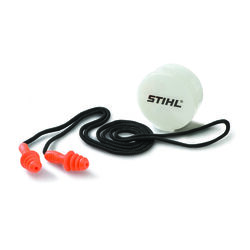 STIHL 27 dB Silicone Ear Plugs Orange 1 pair