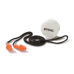 STIHL 27 dB Silicone Ear Plugs Orange 1 pair