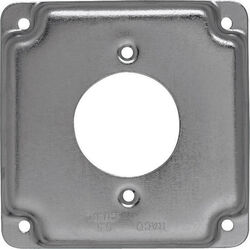 Raco Square Steel Box Cover For 1 Receptacle