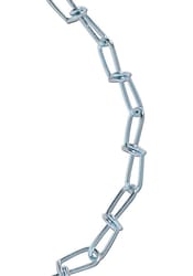 Baron 2/0 Double Loop Steel Chain 0.14 in. D X 275 ft. L