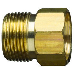 Gilmour 3/4 in. Brass Threaded Male/Female Hose Connector