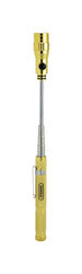 General Tools 14 in. Stainless Steel Magnetic Pick-Up Tool 3 lb. pull Yellow