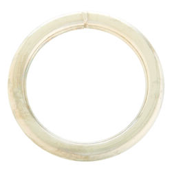 Campbell Chain Nickel-Plated Steel Welded Ring 200 lb 1/4 in. L