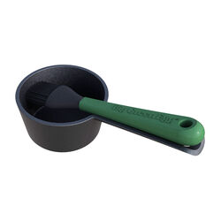 Big Green Egg Cast Iron Sauce Pot