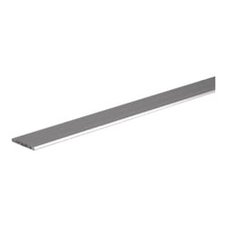 Boltmaster 0.125 in. T X 1 in. W X 4 ft. L Weldable Aluminum Flat Bar 1 pk