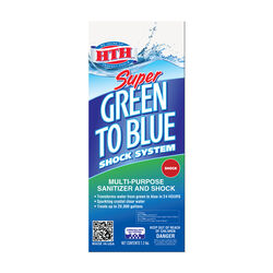 HTH Super Green to Blue Granule Shock System 7.2 lb